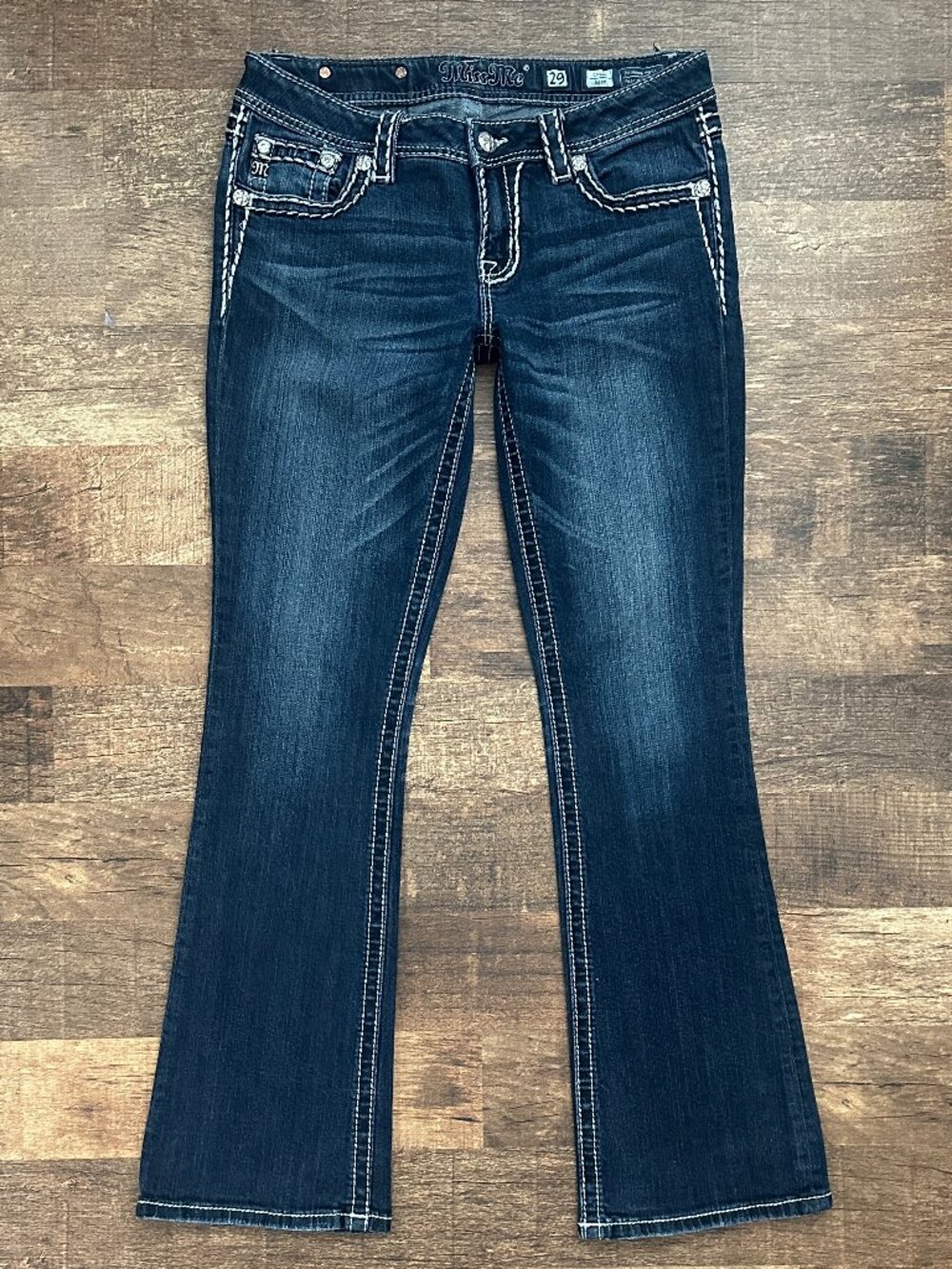⭐MISS ME “CHLOE” BOOT DENIM JEANS in Dark Wash, size 29⭐